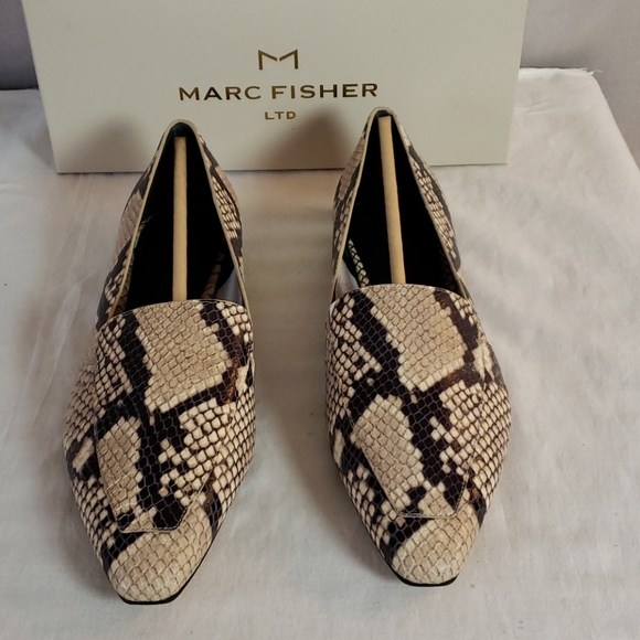 NEW Marc Fisher Enaba Square Toe Loafer - Picture 6 of 10